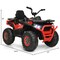 12 V Kids Electric Four Wheeler with 2 Powerful Drive Motors and Wear-Resistant Wheels